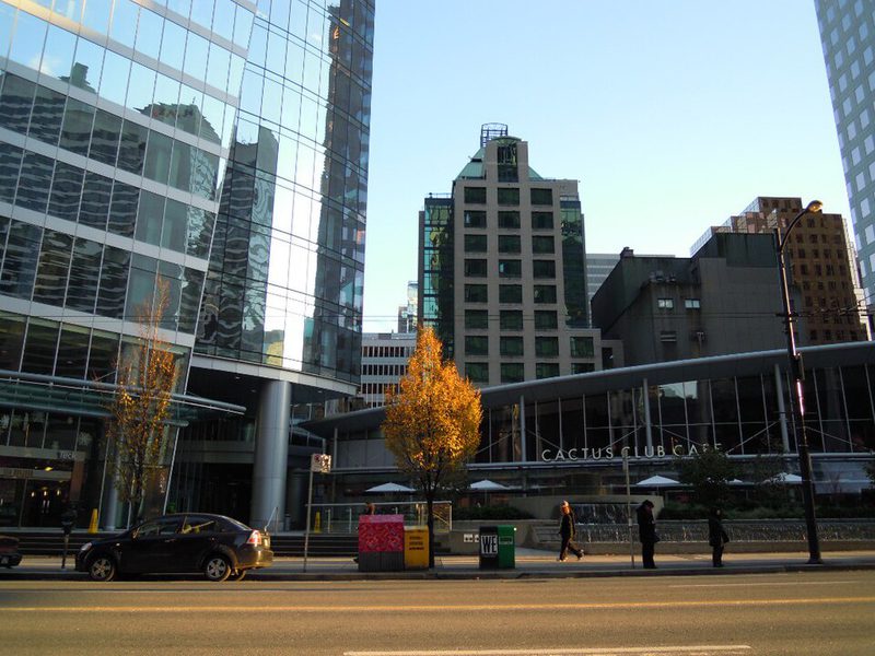 Bentall 5 in Vancouver, the tower where Teck has its head office, in 2010