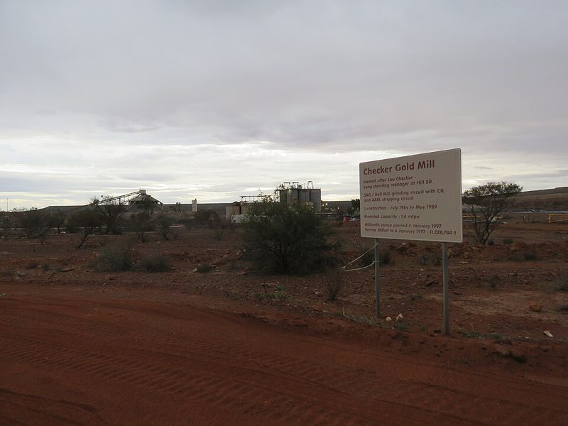 Ramelius Resources’ Checker gold mill at Mount Magnet, Western Australia, in October 2025