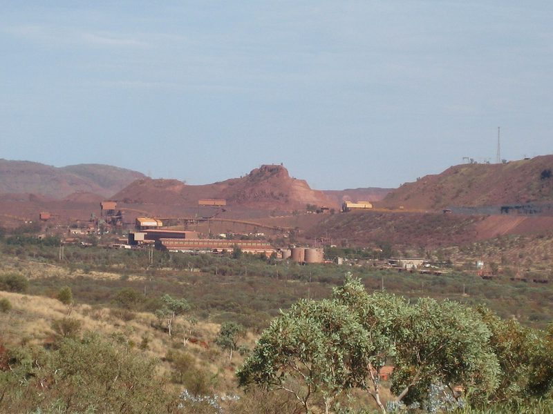 BHP’s Mount Whaleback iron ore mine at Newman, Western Australia